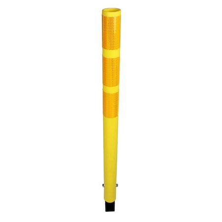 Shur-Tite 36 in. Yellow SD Open Top Post w/Sq2Rd, HDW & 3-4 in. Type IV Wraps 46544